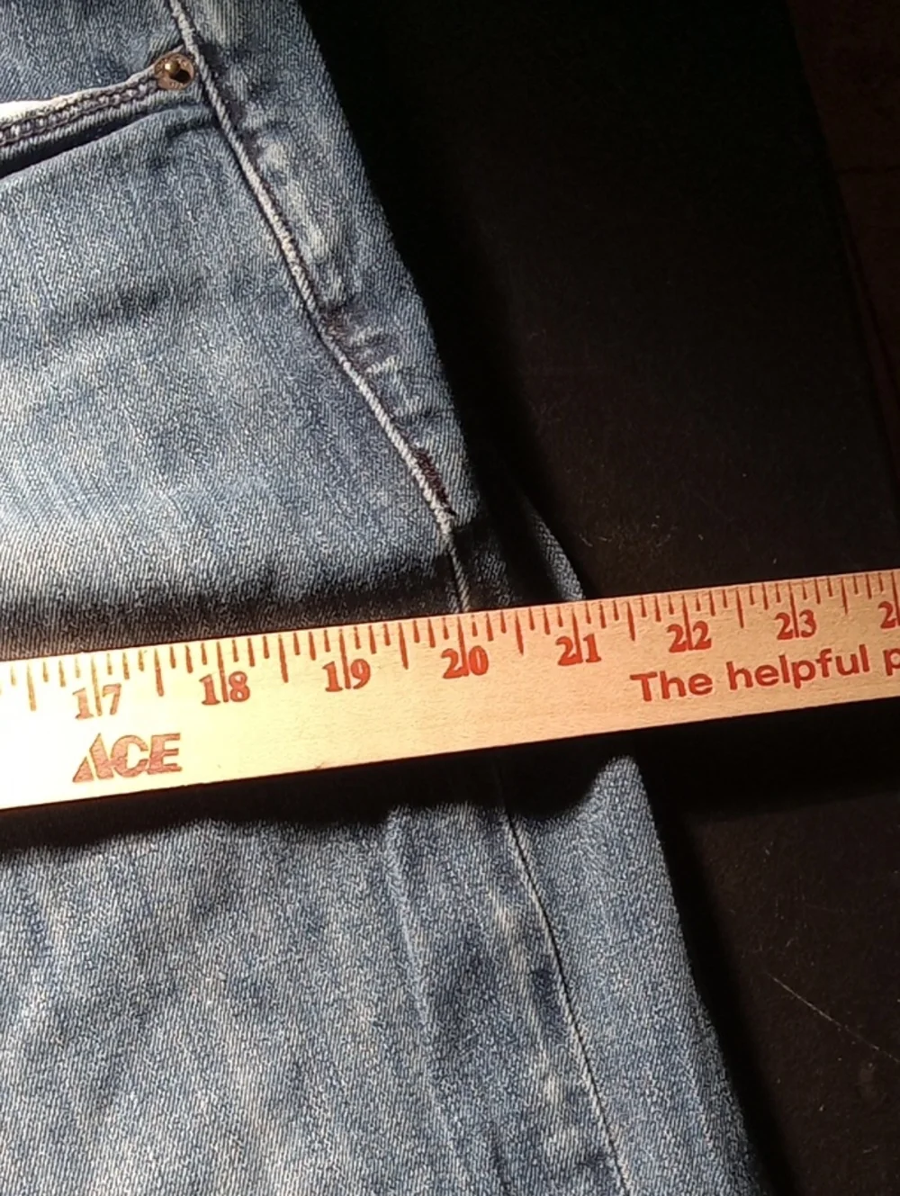 Men's Express Jeans Blue Good Stretch Leg In Seam 32